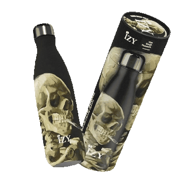 IZY Bottles  Head of a Skeleton |  Van Gogh 500ML