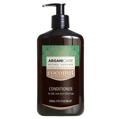 ARGANICARE  Ultra-Nourishing Conditioner with Coconut Oil For Dull Hair | 400ml