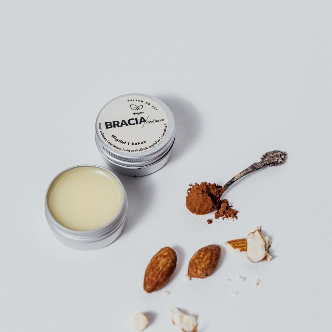 Bracia Mydlarze Almond and Cocoa | Gentle Lip Butter 15g