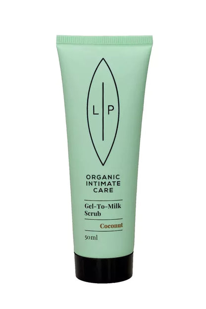 LIP Organic Intimate Care Gel-To-Milk Scrub Coconut | 50ml