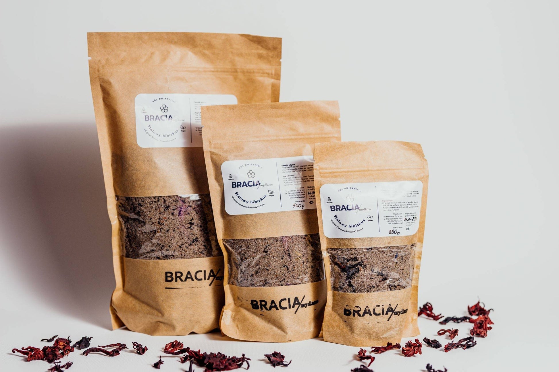Bracia Mydlarze/The Soap Brothers  Steel Hibiscus | Bath Salt 250g