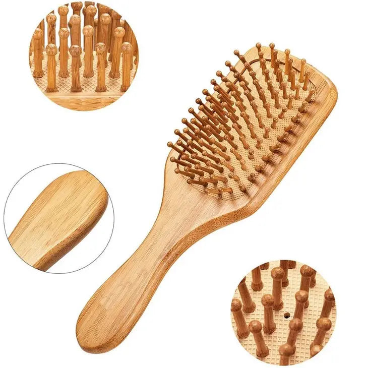 JUNGLE CULTURE Bamboo Hairbrush | Sustainable Wooden Hair Brushes