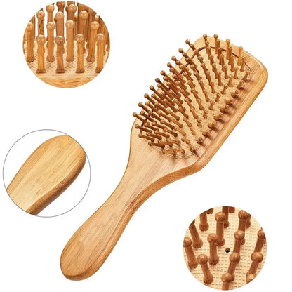 JUNGLE CULTURE Bamboo Hairbrush | Sustainable Wooden Hair Brushes