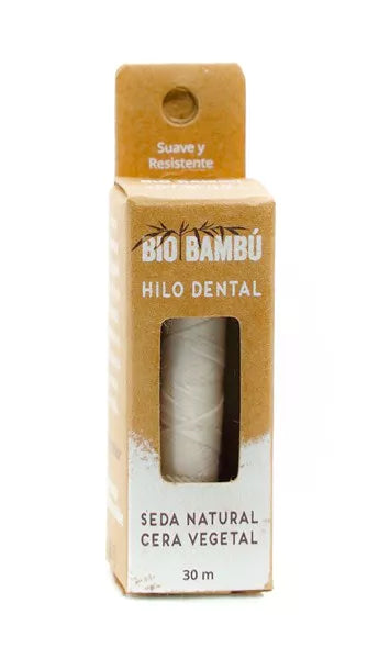 BioBambú Natural Silk Dental Floss Zero Waste  30m