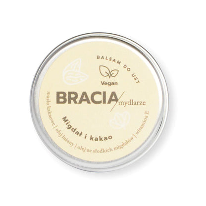 BRACIA MYDLARZE  Almond and Cocoa | Gentle Lip Butter | 15g