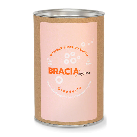 Bracia Mydlarze Orangery | Sparkling Bath Powder | 300g