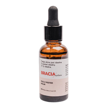 BRACIA MYDLARZE 100% Unrefined Raspberry Seed Oil | 30ml