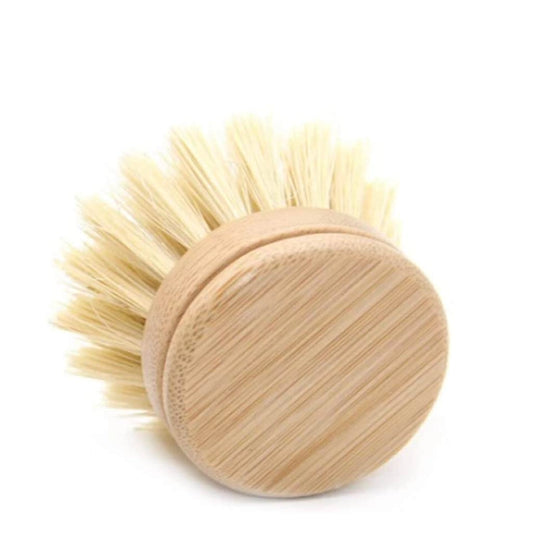 JUNGLE CULTURE Replacement Head For Reusable Dish Brush | Bamboo Brushes | Firm Bristle