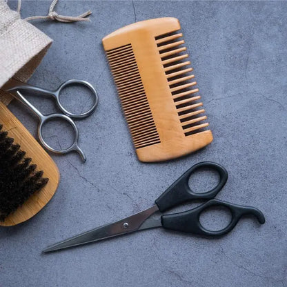 JUNGLE CULTURE  Beard Comb | Wooden Beard Grooming Comb For Men