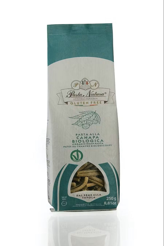 PASTA NATURA Organic H e m p Casarecce, Gluten Free & Vegan | 250g