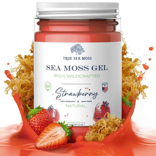 True Sea Moss  Strawberry Sea Moss Gel  | 453g