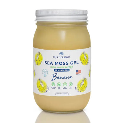 TRUE SEA MOSS Banana Sea Moss Gel  | 453g