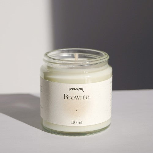 OVIUM Soy Candle - Brownie | 120ml