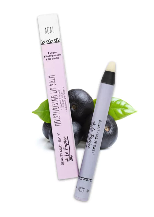 BEAUTY MADE EASY Moisturising Lip Balm - ACAI | 6g