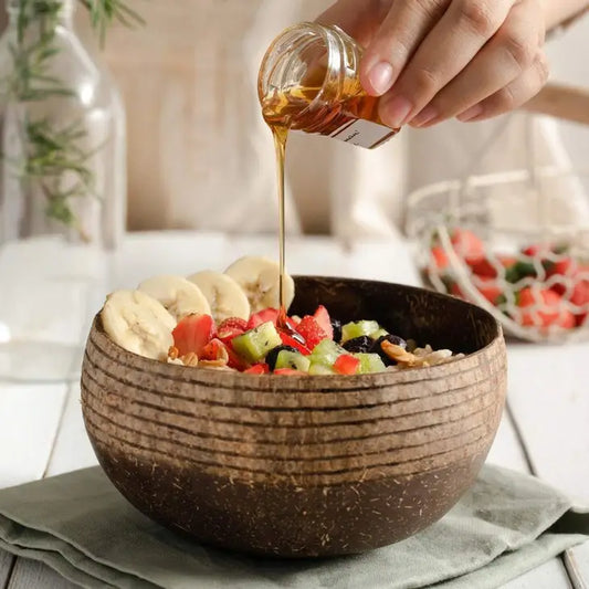 JUNGLE CULTURE  Coconut Bowls - Jumbo Bowl & Spoon Combo (Cosmos)