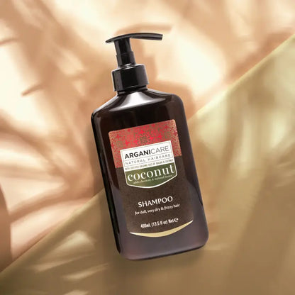 ARGANICARE  Ultra-Nourishing Shampoo with Coconut Oil For Dull Hair  400ml
