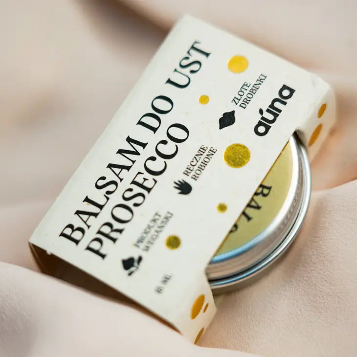 AUNA  Prosecco Lip Balm with Eco-Glitter | 15ml