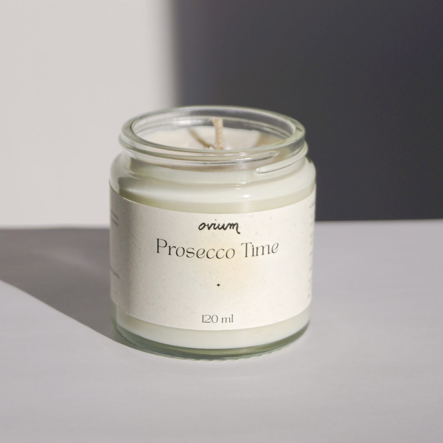 OVIUM Soy Candle - Prosecco Time | 120ml