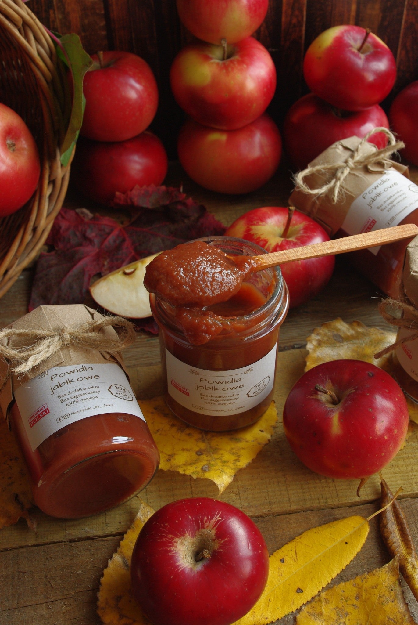 HOMEMADE BY JANKA  Apple Jam  | 220g