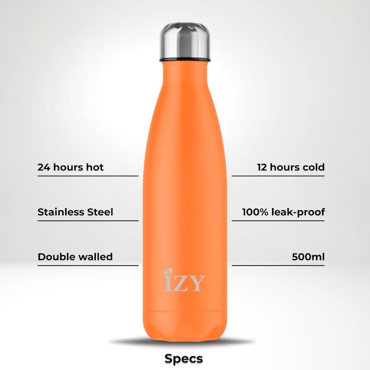 IZY Bottles  Sandstone Orange | 500ML