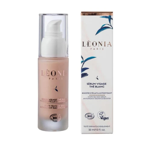 LEONIA  WHITE TEA FACE SERUM RADIANCE BOOSTER & ANTIOXIDANT | 30ml