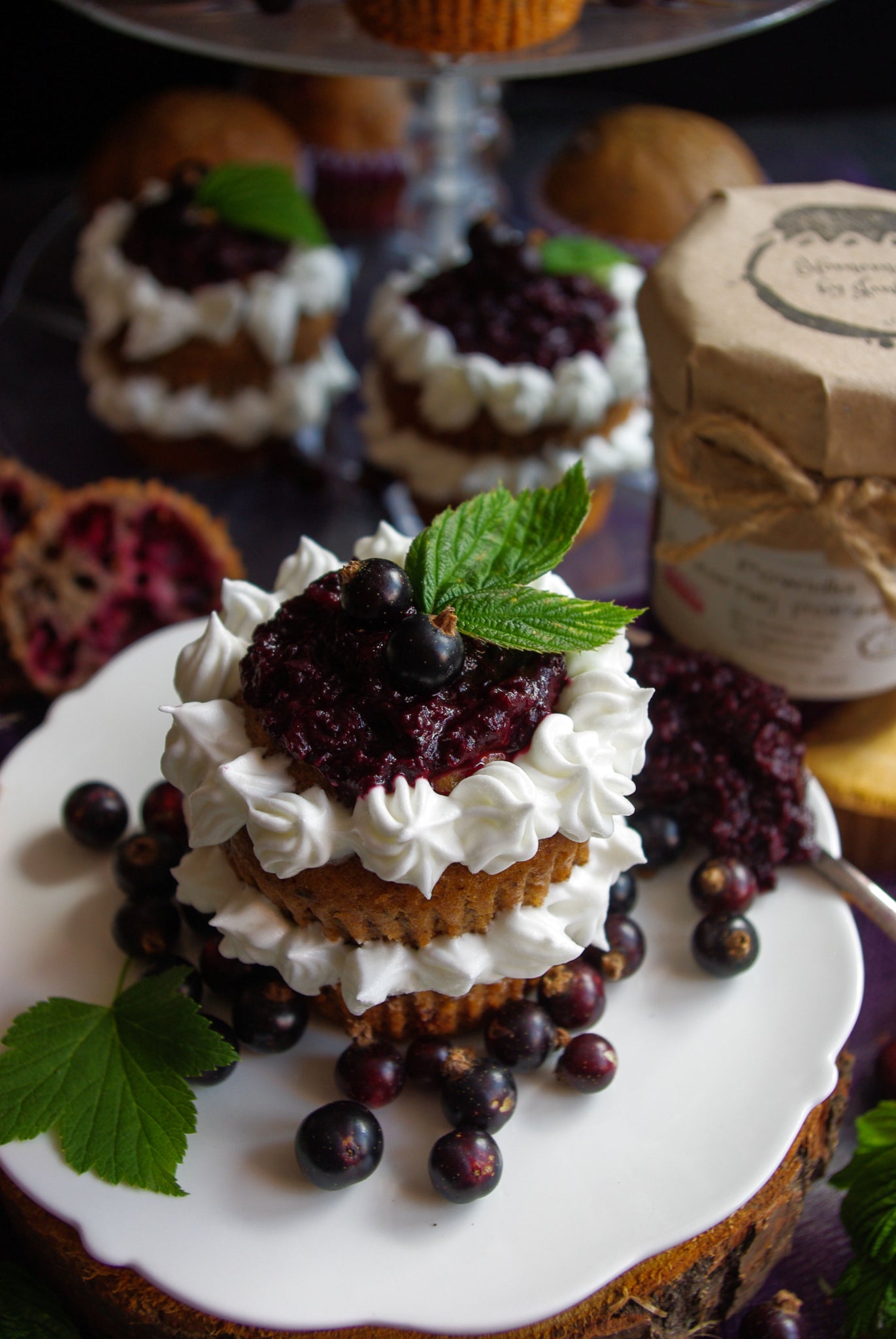 HOMEMADE BY JANKA  Blackcurrant Jam  | 220g