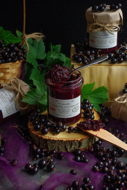 HOMEMADE BY JANKA  Blackcurrant Jam  | 220g