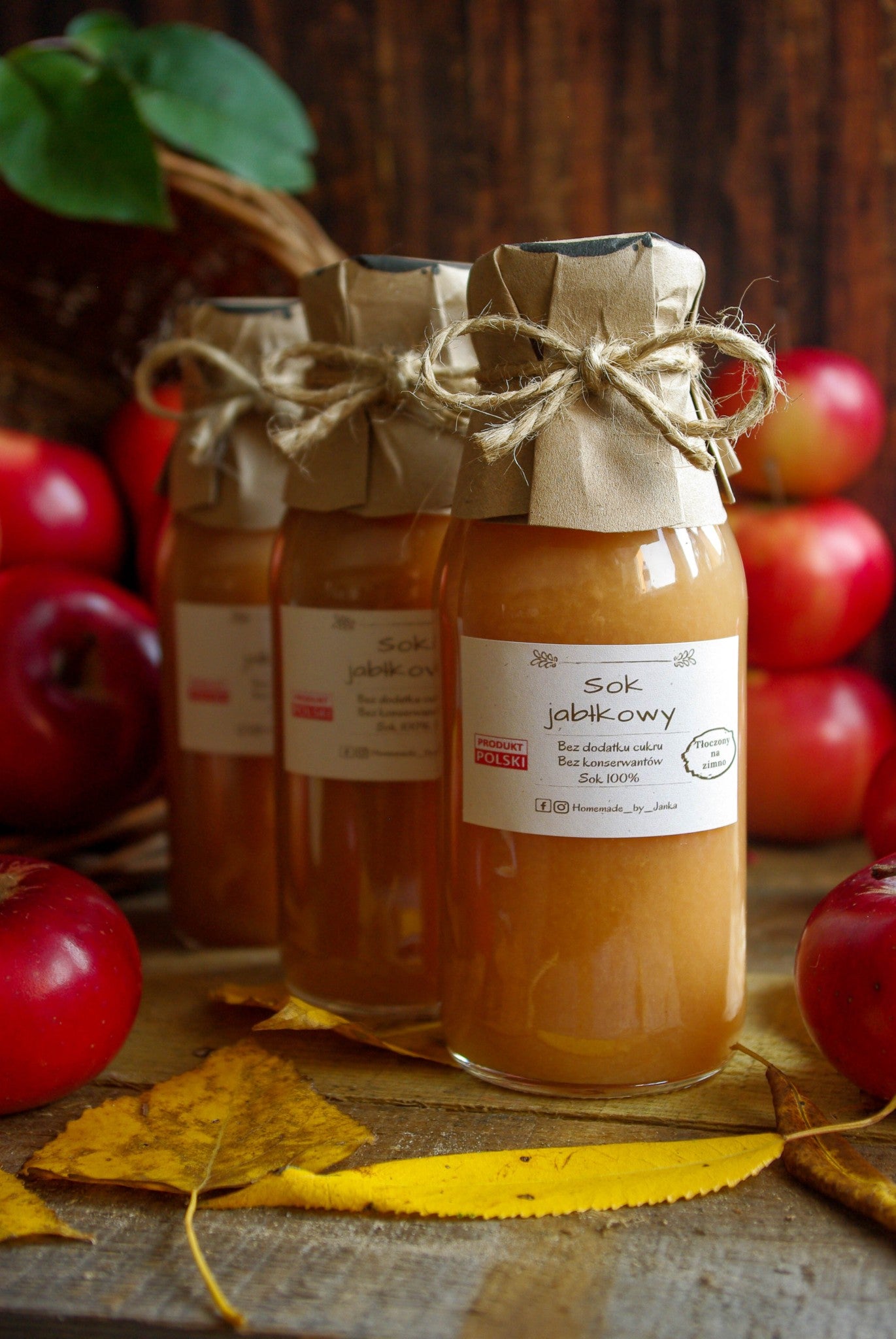 HOMEMADE BY JANKA  Apple Juice  | 330ml