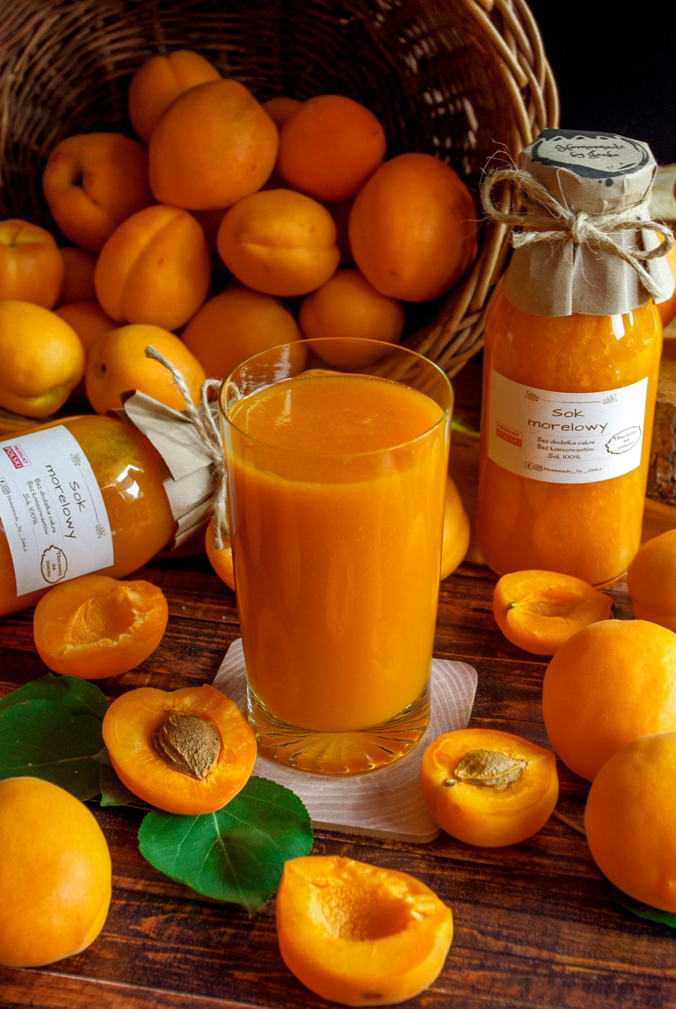 Homemade by Janka  Apricot Juice  | Cold Pressed | 330ml