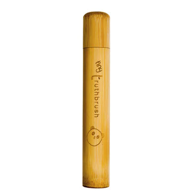 TRUTHBRUSH Beautiful Tiny Bamboo Travel Case