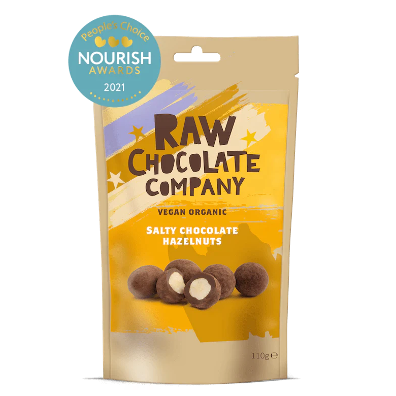 what happened to the raw chocolate company, salty chocolate hazelnuts
