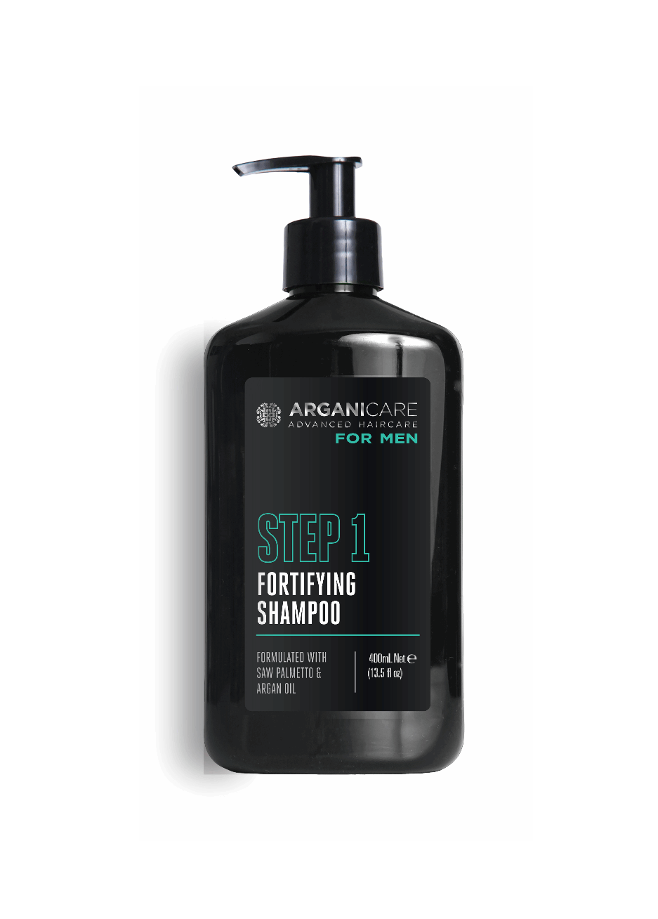 ARGANICARE for Men STEP 1 Fortifying Shampoo | 400ml