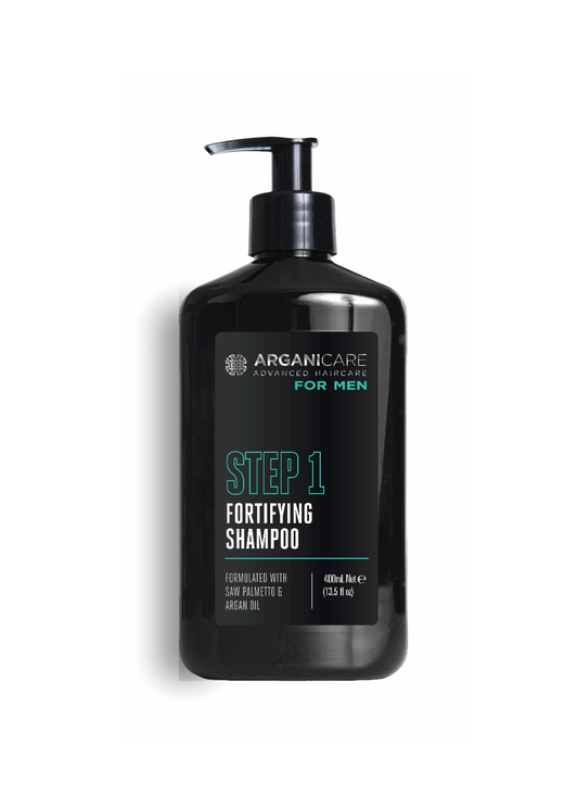 ARGANICARE for Men STEP 1 Fortifying Shampoo | 400ml