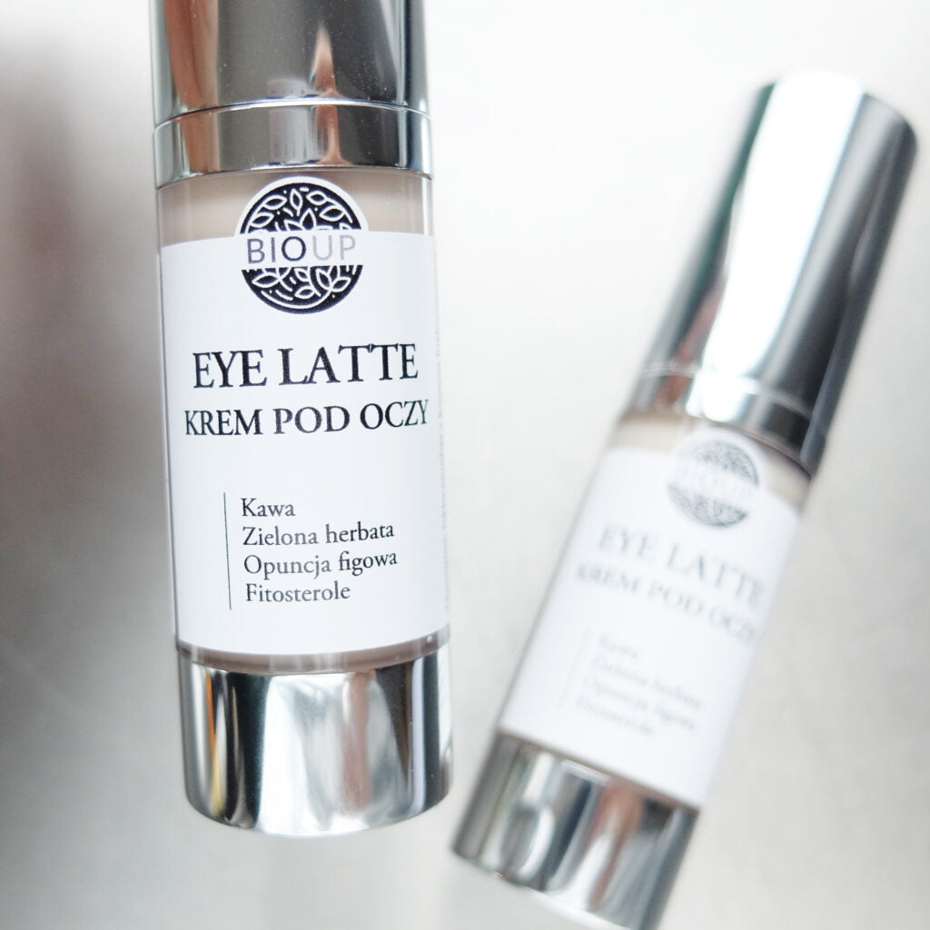 BIOUP EYE LATTE Eye Cream – Comfort, Brightening, Improved Elasticity | 15 ml Best Before 1 October 2023