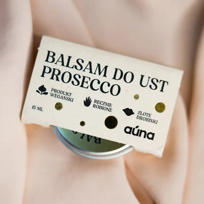 AUNA  Prosecco Lip Balm with Eco-Glitter | 15ml