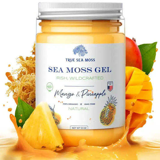 TRUE SEA MOSS Mango and Pineapple Sea Moss Gel  | 453g