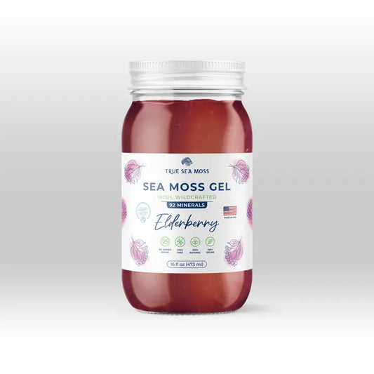 TRUE SEA MOSS Elderberry Sea Moss Gel  | 453g