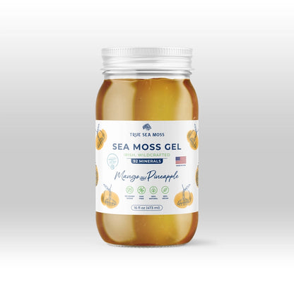 TRUE SEA MOSS Mango and Pineapple Sea Moss Gel  | 453g