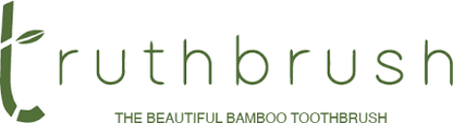 TRUTHBRUSH Award-Winning Bamboo Toothbrush - Medium Moss Green