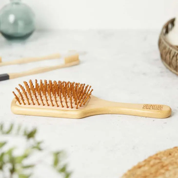 JUNGLE CULTURE Bamboo Hairbrush | Sustainable Wooden Hair Brushes