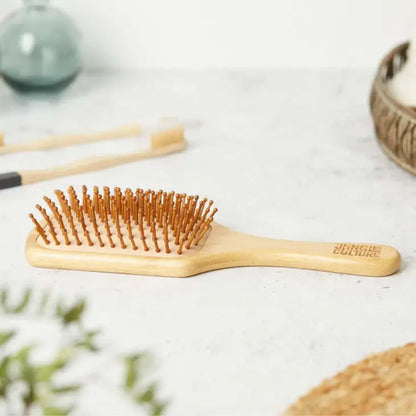 JUNGLE CULTURE Bamboo Hairbrush | Sustainable Wooden Hair Brushes