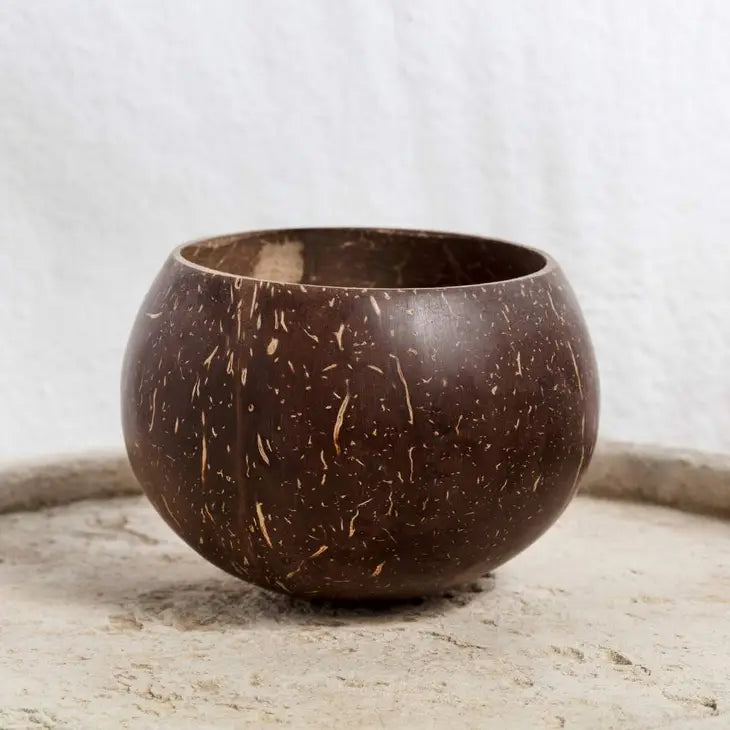 Jungle Culture  Coconut Shell Cups | Natural Coco Shell Cup Set of 2