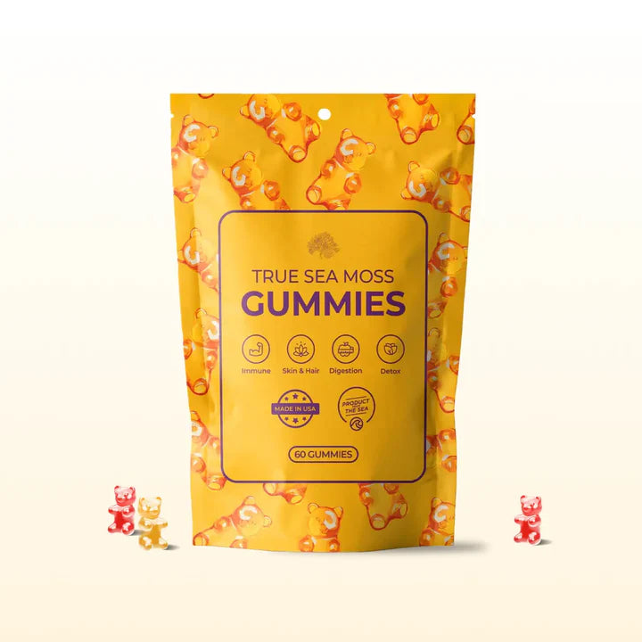 TRUE SEA MOSS Gummies 30 Servings/60 Gummies