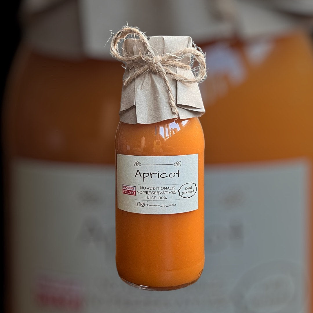 Homemade by Janka  Apricot Juice  | Cold Pressed | 330ml