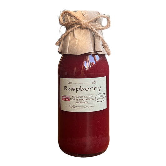HOMEMADE BY JANKA   Raspberry Juice  | Cold Pressed | 330ml