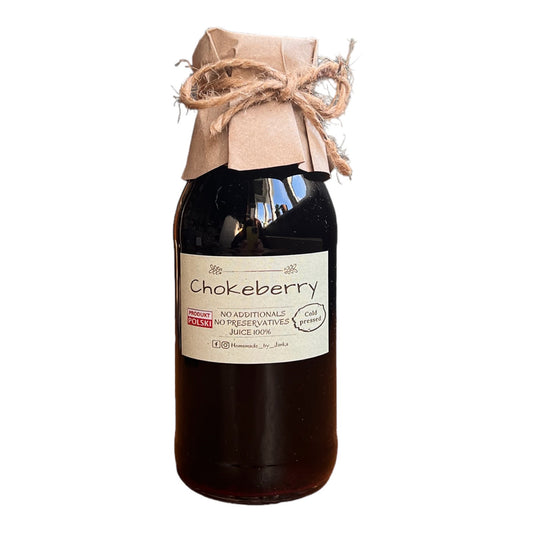 HOMEMADE BY JANKA  Chokeberry Juice  | Cold Pressed | 330ml