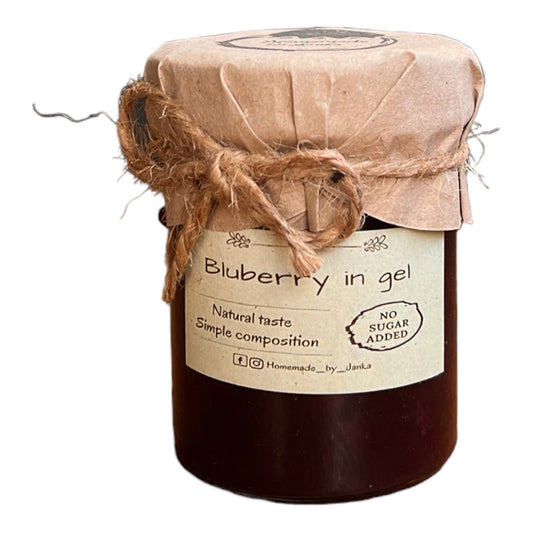 HOMEMADE BY JANKA   Blueberry in Gel  | 220g