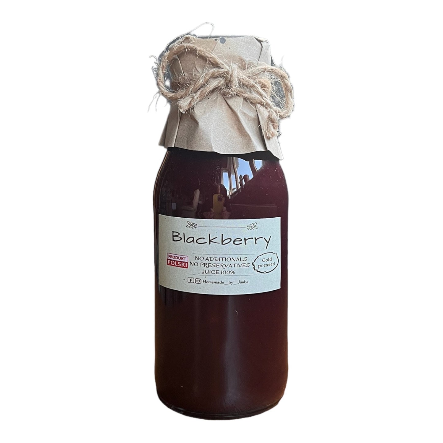 HOMEMADE BY JANKA   Blackberry Juice  | Cold Pressed | 330ml