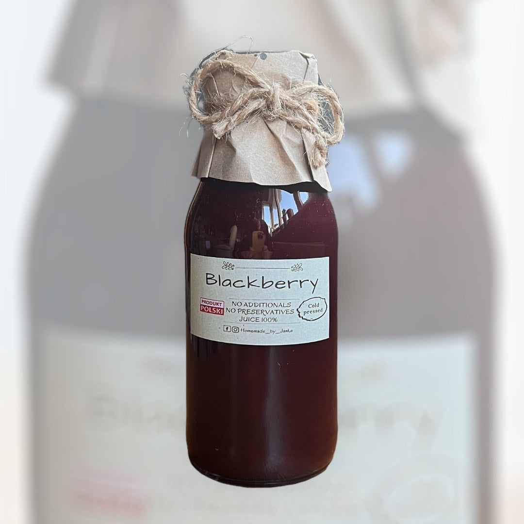 HOMEMADE BY JANKA   Blackberry Juice  | Cold Pressed | 330ml