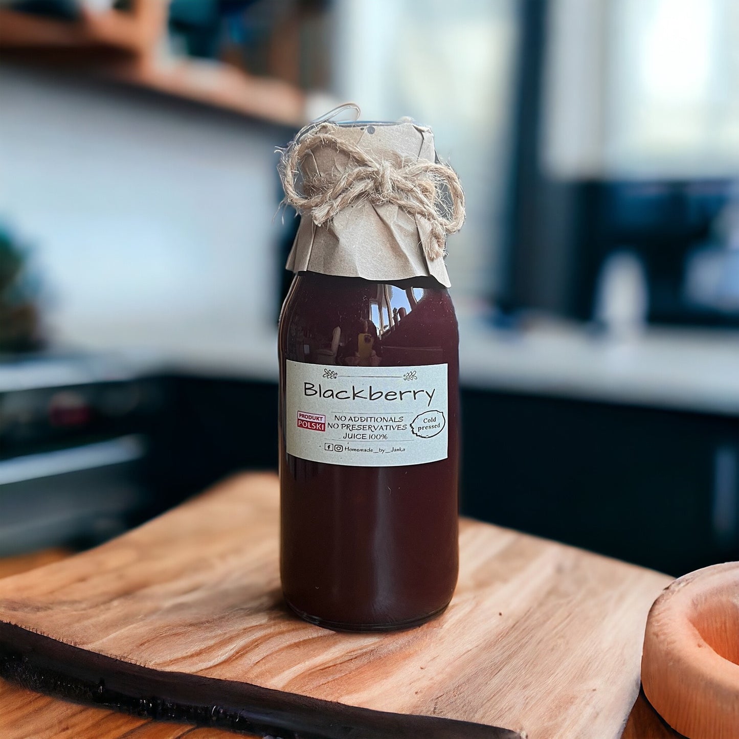 HOMEMADE BY JANKA   Blackberry Juice  | Cold Pressed | 330ml